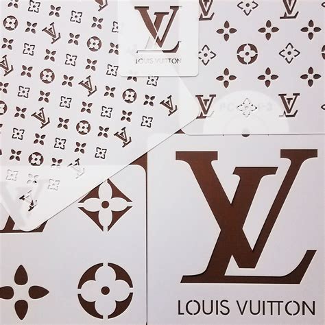 louis vuitton cake stencil uk|Louis Vuitton cake template.